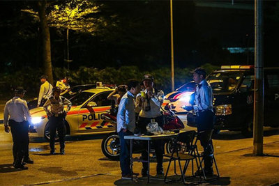 Dẹp nạn tài xế say xỉn, Singapore lần đầu tiên đề lệnh "cấm trọn đời"
