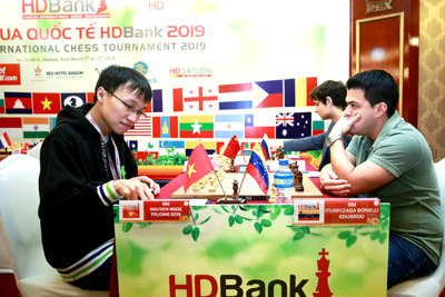 Giải cờ vua quốc tế HDBank 2019 ván 7: Nhiều chiến thắng ấn tượng