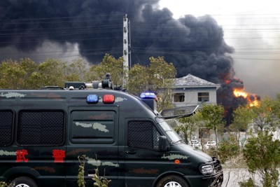 Nổ kèm hỏa hoạn tại nhà máy hóa chất Trung Quốc, 47 người thiệt mạng