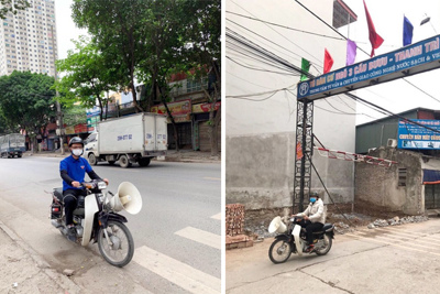 Huyện Thanh Trì: Đẩy mạnh tuyên truyền phòng, chống dịch Covid-19 đến từng ngõ xóm