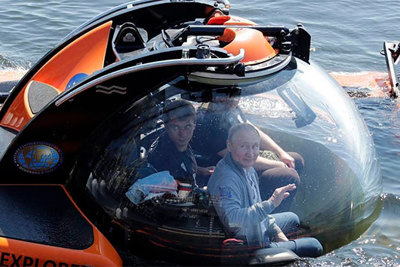 Tổng thống Putin mô tả quang cảnh khi chìm 50m dưới vịnh Phần Lan