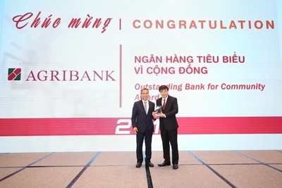 Agribank được vinh danh 2 giải thưởng Ngân hàng Việt Nam tiêu biểu 2019