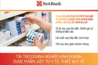 Seabank hỗ trợ doanh nghiệp kinh doanh dược phẩm, vật tư y tế, thiết bị y tế