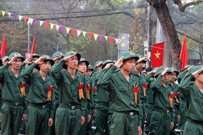 Hà Nội rộn ràng ngày hội tòng quân năm 2019