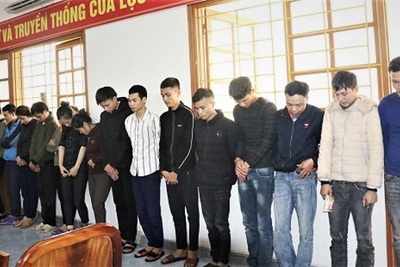 Hà Tĩnh: Triệt phá đường dây lừa đảo qua điện thoại, 23 đối tượng bị bắt giữ