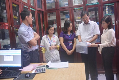 Quận Thanh Xuân quản chặt việc bán thuốc theo đơn