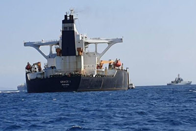 Phản ứng của Nga về việc Anh bắt tàu chở dầu Iran tại eo biển Gibraltar