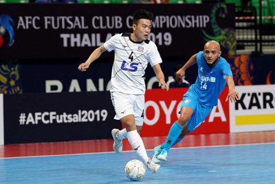 Đại diện futsal Việt Nam giành vé vào bán kết Cúp CLB Châu Á 2019