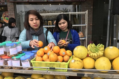 Trung tâm Trợ giúp nông dân Hà Nội: Cầu nối tiêu thụ nông sản an toàn