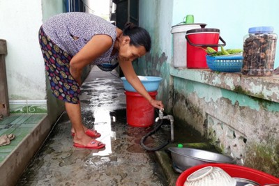 114.000 hộ dân miền Trung vẫn đang bị thiếu nước sinh hoạt