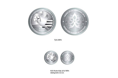 Ngày 27/2 sẽ phát hành đồng xu bạc kỷ niệm Hội nghị thượng đỉnh Mỹ - Triều