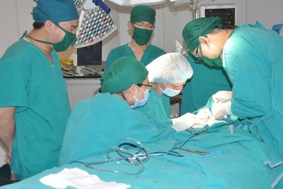 Phẫu thuật thành công cho 4 trẻ bị phù bạch mạch hiếm gặp