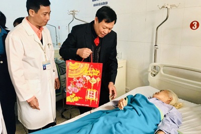 Thứ trưởng Đỗ Xuân Tuyên kiểm tra công tác y tế dịp Tết tại Hưng Yên