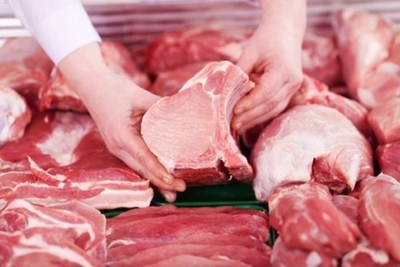 1.500 tấn thịt lợn nhập khẩu từ Nga về đến Việt Nam
