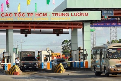 Cao tốc TP Hồ Chí Minh - Trung Lương sắp hết hạn thu phí