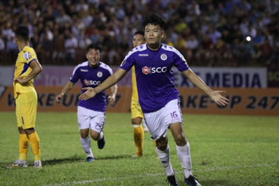 Vất vả đánh bại SLNA, Hà Nội FC vô địch V-League sớm 2 vòng đấu