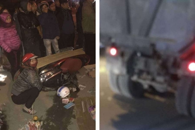 Hà Nội: Va chạm với xe tải trên Quốc lộ 6, 1 nữ giáo viên tử vong