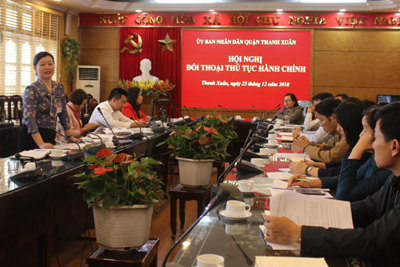 Quận Thanh Xuân: Hướng tới nền hành chính hiện đại