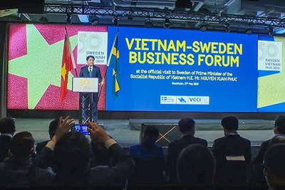 Hà Nội mời gọi doanh nghiệp Thụy Điển đồng hành xây dựng TP thông minh