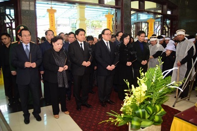 Tổ chức trọng thể lễ tang đồng chí Nguyễn Văn Tâm, nguyên Bí thư Tỉnh ủy Hà Tây