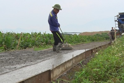 Xã Minh Quang, huyện Ba Vì: Vượt khó để về đích nông thôn mới