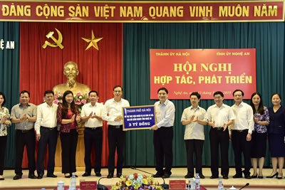 Hà Nội – Nghệ An: Tăng kết nối để hoạt động hợp tác đạt hiệu quả