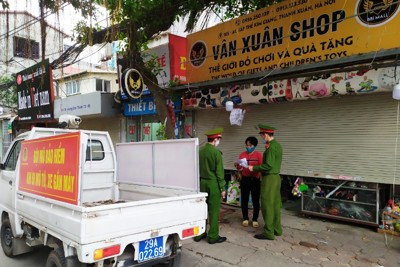 Chùm ảnh: Chủ động phòng, chống dịch Covid-19 ở Kim Giang