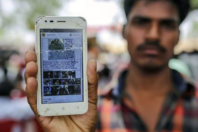 "Vũ trang" cho điện thoại - cách người Ấn bài gian lận và tin giả kỳ bầu cử