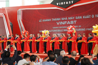 Hải Phòng: Vinfast khánh thành nhà máy sản xuất ô tô