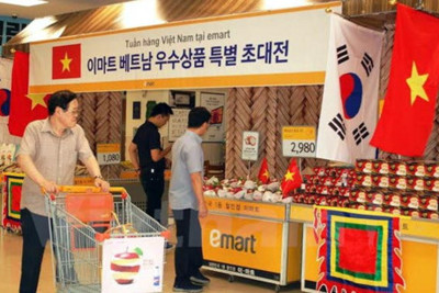 Đưa sản phẩm Việt Nam-Hà Nội thâm nhập thị trường Hàn Quốc