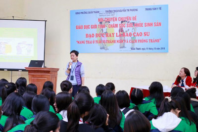 Nhân Ngày dân số Việt Nam (26/12): Quan tâm giáo dục sức khỏe sinh sản