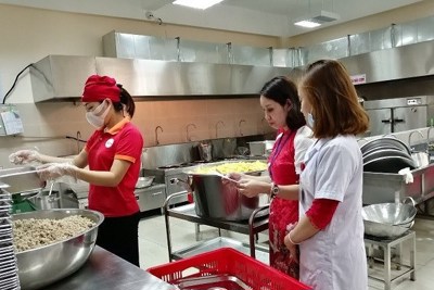 Trường Tiểu học Thanh Xuân Bắc: Mẫu thức ăn xét nghiệm an toàn