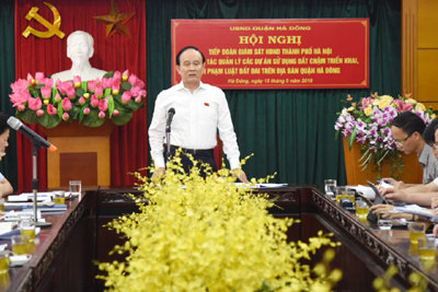 Hoạt động giám sát của HĐND TP Hà Nội: Thúc đẩy giải quyết các vấn đề dân sinh