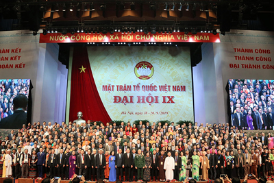 Đại hội Mặt trận Tổ quốc Việt Nam lần thứ IX thành công tốt đẹp