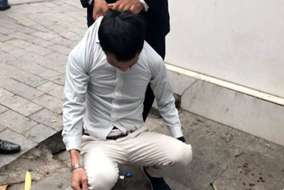Hà Nội: Cảnh sát vây bắt nhanh tên trộm trên phố đi bộ ở quận Hoàn Kiếm