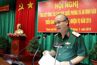 TP Hồ Chí Minh: Hơn 18.000 lượt cán bộ được bồi dưỡng kiến thức QP-AN