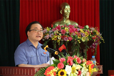 Bí thư Thành ủy Hoàng Trung Hải:  “Phát huy truyền thống đoàn kết, đấu tranh với vi phạm ngay từ địa bàn”