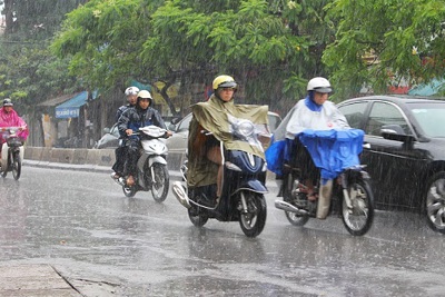 Ảnh hưởng bão số 6, các tỉnh Đông Bắc sẽ có mưa to đến rất to