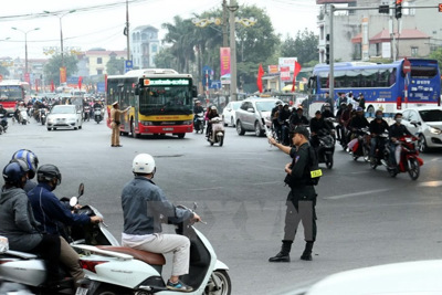 Hà Nội giải tỏa áp lực giao thông dịp Tết