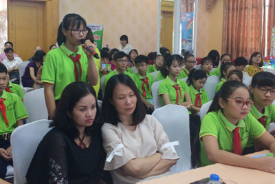 Diễn đàn trẻ em TP Hà Nội 2018: Giải đáp nhiều vấn đề nóng