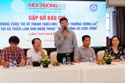 Phát động cuộc thi vẽ tranh thiếu nhi “vì môi trường tương lai” và triển lãm ảnh “môi trường và cuộc sống”