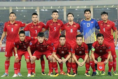 Đội tuyển Việt Nam bỏ xa Thái Lan trên BXH FIFA tháng 5/2018
