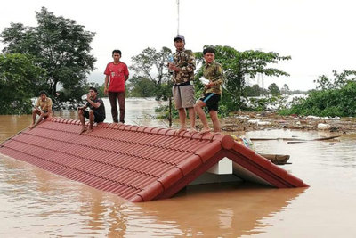 Vụ vỡ đập thủy điện tại Lào: Hàn Quốc có thể cấp khoản viện trợ tái thiết cho tỉnh Attapeu