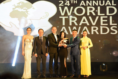 Những giải thưởng cao quý nhất của World Travel Awards 2017 dồn dập trao cho Việt Nam