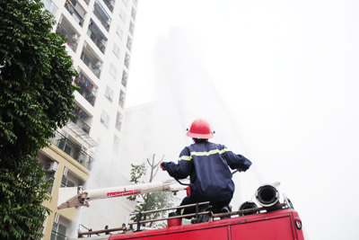 Hà Nội: Vẫn canh cánh nỗi lo cháy, nổ tại các chung cư
