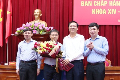 Đồng chí Nguyễn Văn Thắng được bầu làm Phó Bí thư Tỉnh ủy Quảng Ninh