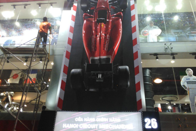 Hanoi Circuit Merchandise kích cầu tiêu dùng cùng giải F1