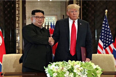 Tổng thống Trump nói gì trước cuộc gặp thượng đỉnh với Chủ tịch Kim Jong Un?