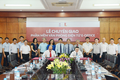 EVN chuyển giao E-OFFICE cho Đại học Bách khoa Hà Nội