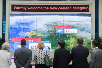 Việt Nam áp dụng hệ thống dự báo thời tiết sáng tạo của New Zealand